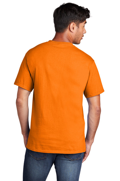 Port & Company Core Cotton Tee. PC54 Tennessee Orange