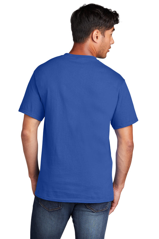 Port & Company Core Cotton Tee. PC54 True Royal