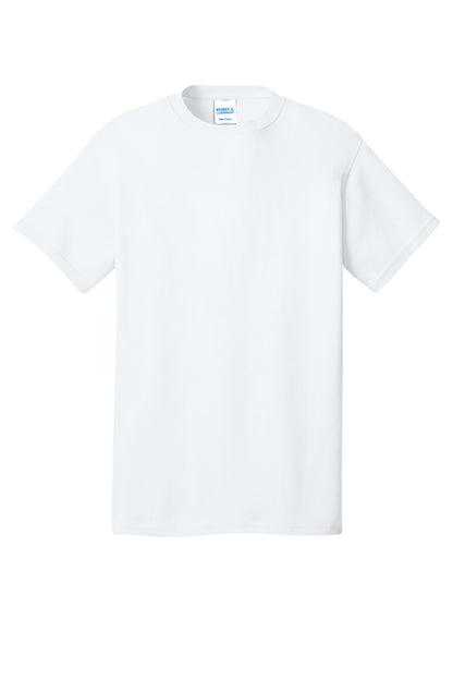 Port & Company Core Cotton Tee. PC54 White