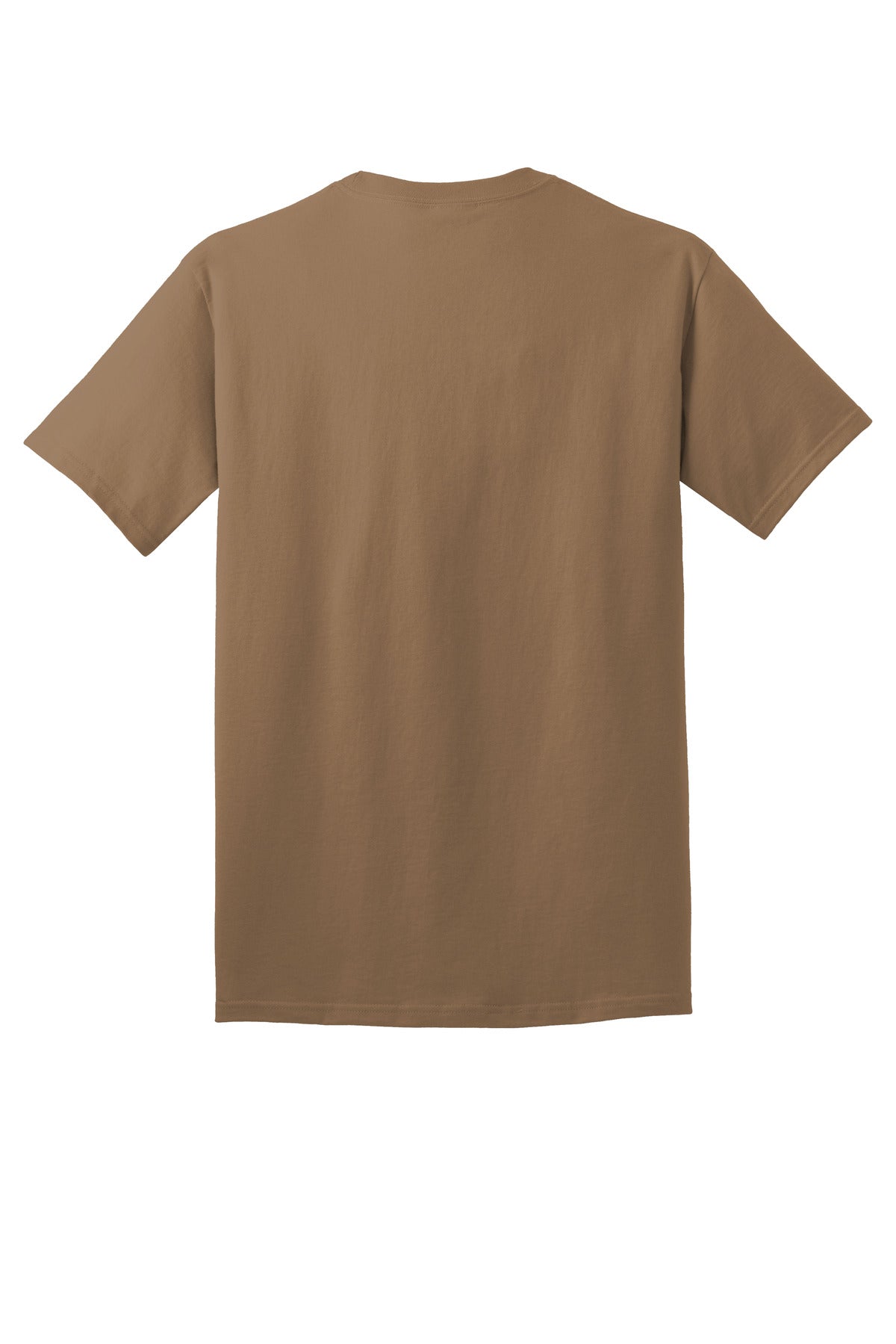 Port & Company Core Cotton Tee. PC54 Woodland Brown
