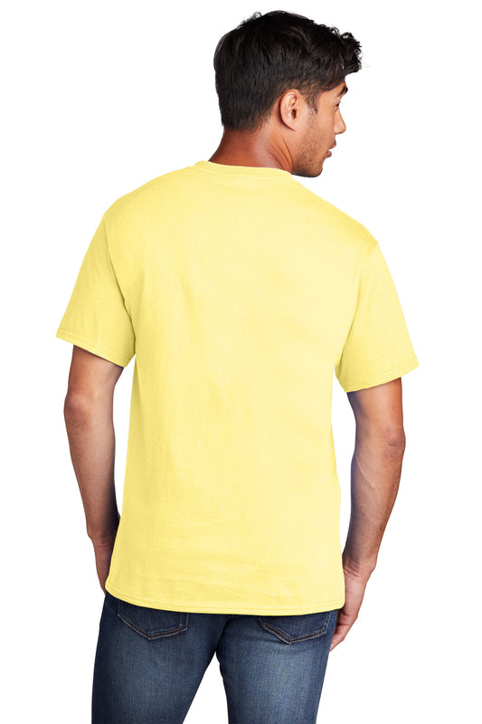 Port & Company Core Cotton Tee. PC54 Yellow