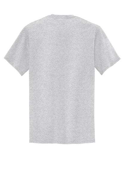 Port & Company Tall Core Blend Pocket Tee. PC55PT Ash Tall