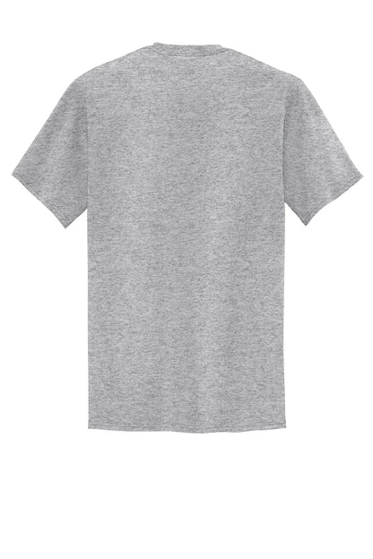 Port & Company Tall Core Blend Pocket Tee. PC55PT Athletic Heather Tall