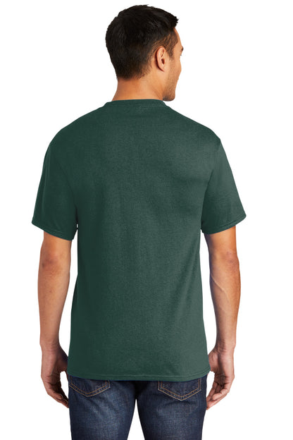 Port & Company Tall Core Blend Pocket Tee. PC55PT Dark Green Tall