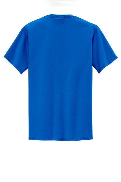 Port & Company Tall Core Blend Pocket Tee. PC55PT Royal Tall