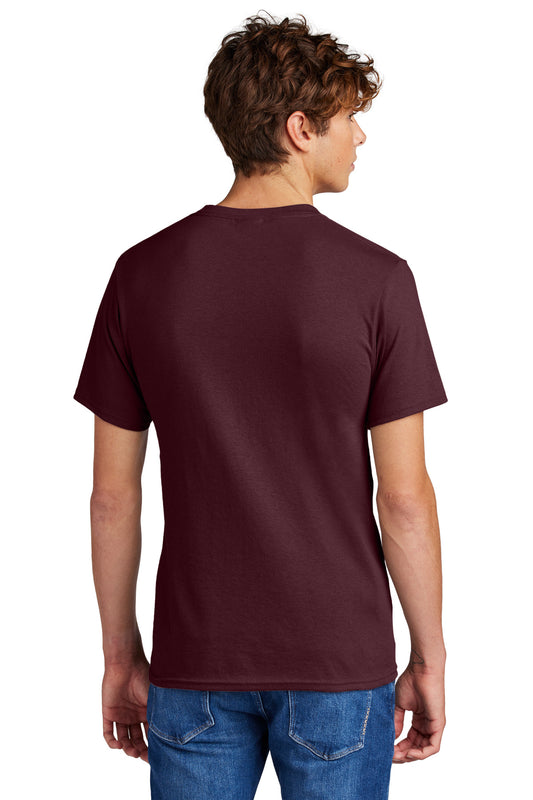 Port & Company Tall Core Blend Tee. PC55T Athletic Maroon Tall