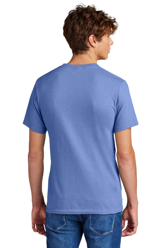 Port & Company Tall Core Blend Tee. PC55T Carolina Blue Tall
