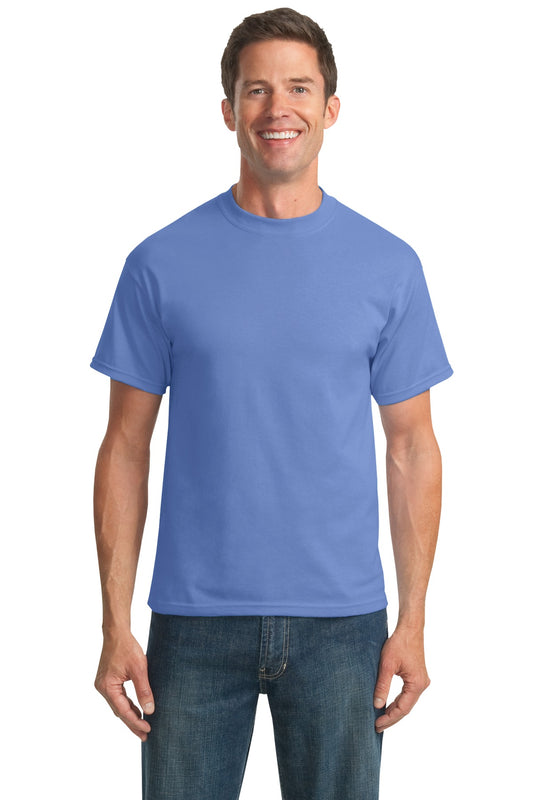 Port & Company Tall Core Blend Tee. PC55T Carolina Blue Tall