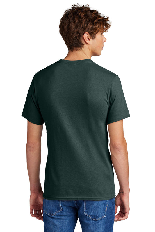 Port & Company Tall Core Blend Tee. PC55T Dark Green Tall