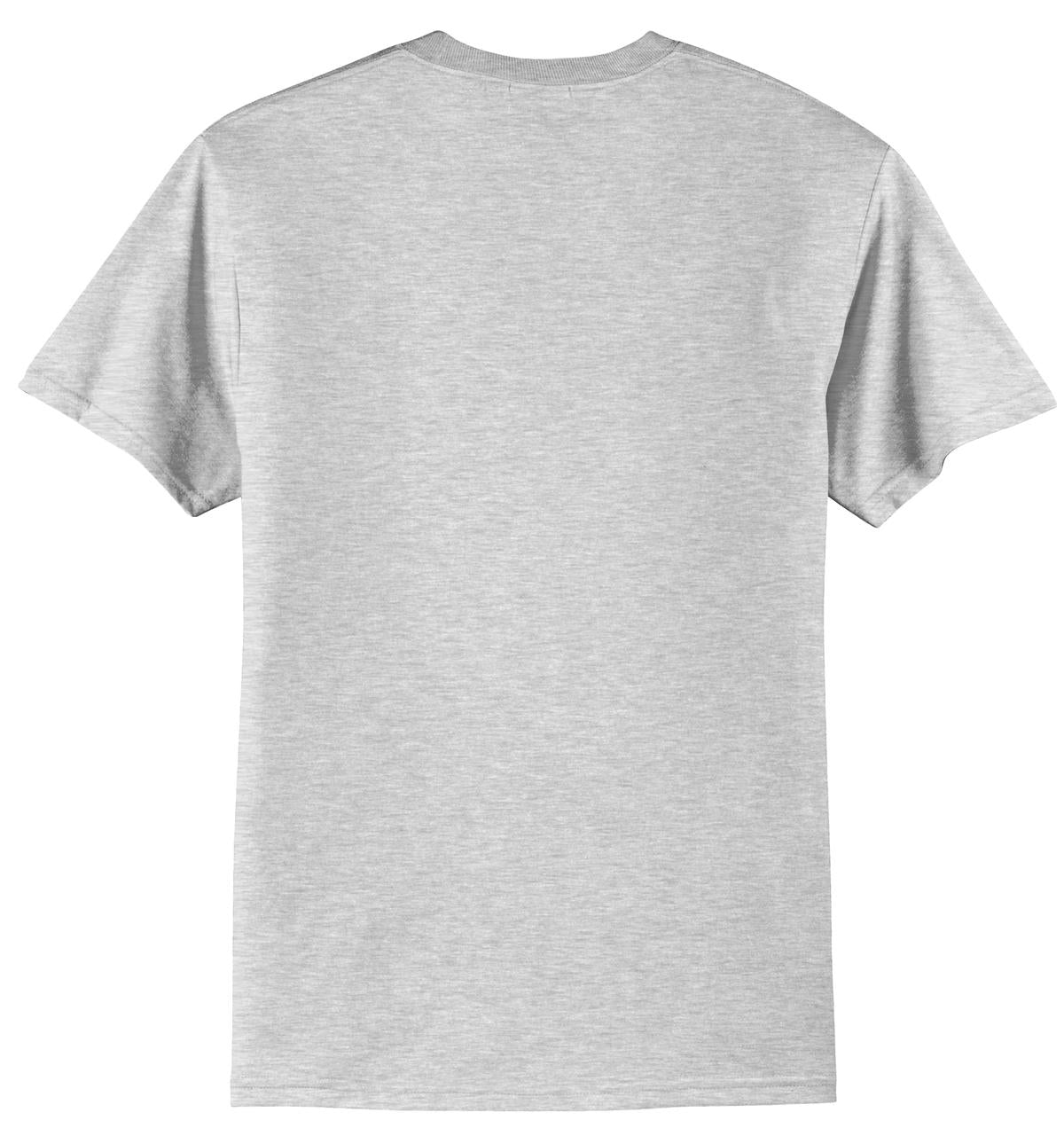 Port & Company Core Blend Tee.  PC55 Ash