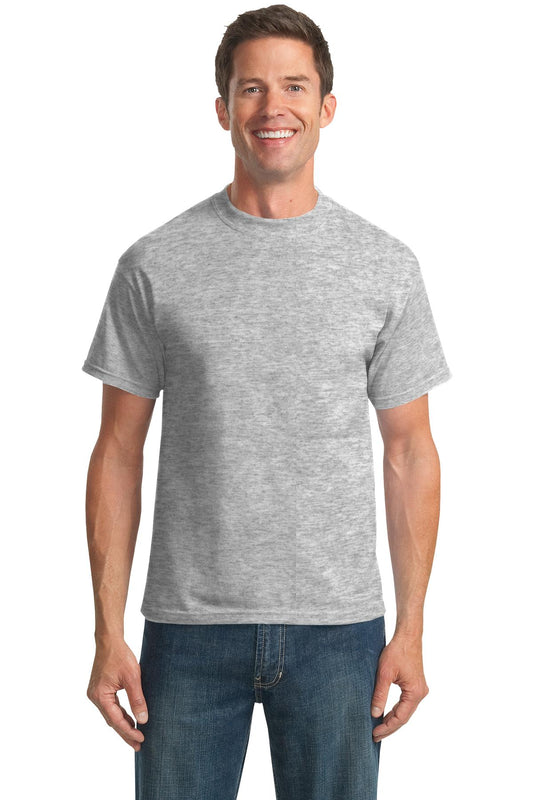 Port & Company Tall Core Blend Tee. PC55T Ash Tall