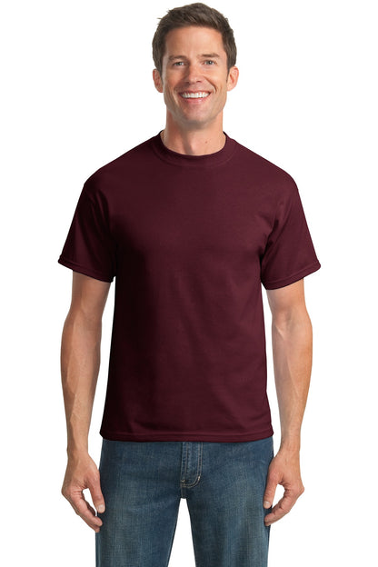 Port & Company Tall Core Blend Tee. PC55T Athletic Maroon Tall