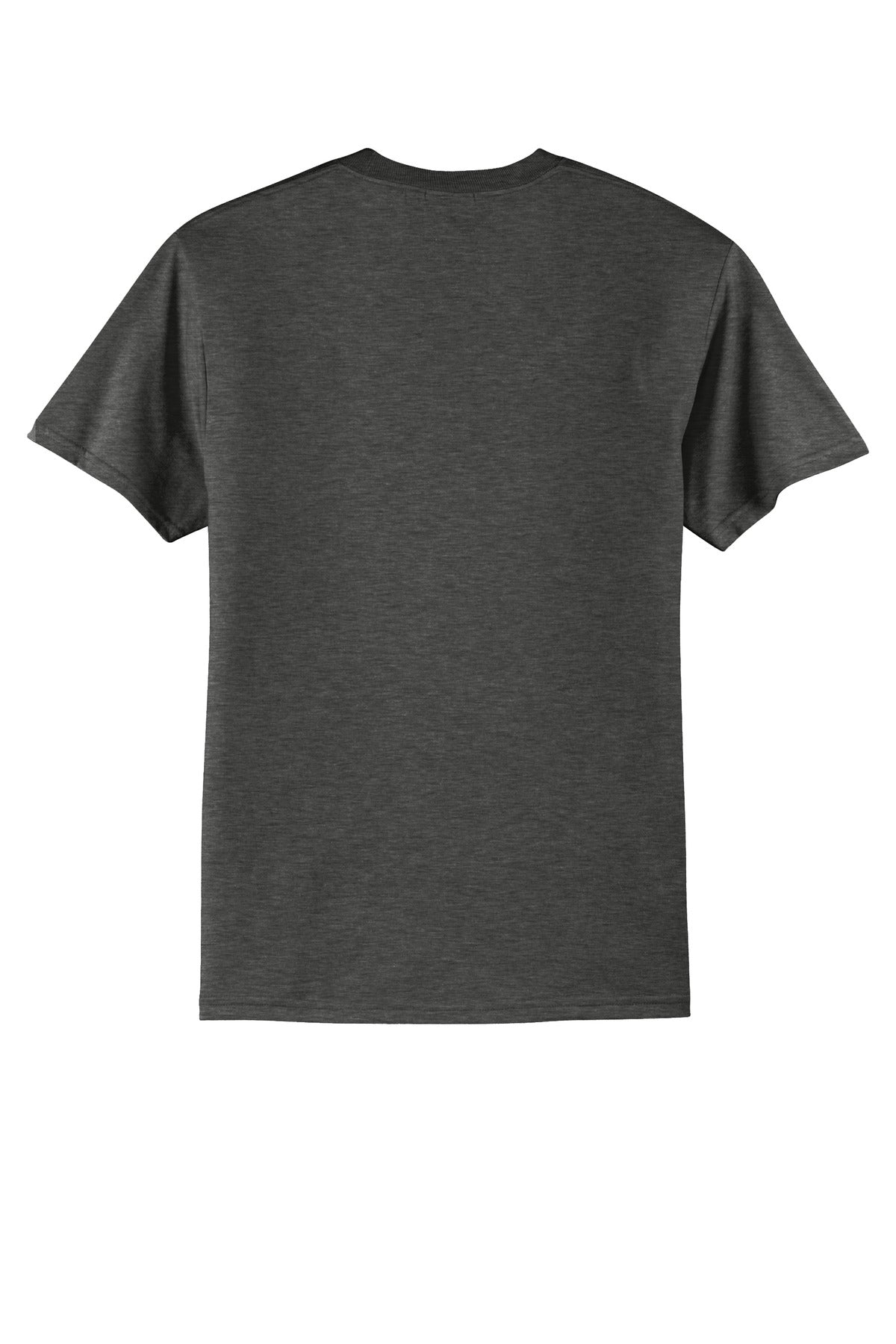 Port & Company Core Blend Tee.  PC55 Black Heather