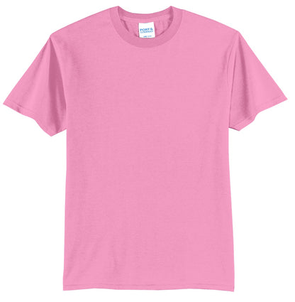 Port & Company Core Blend Tee.  PC55 Candy Pink