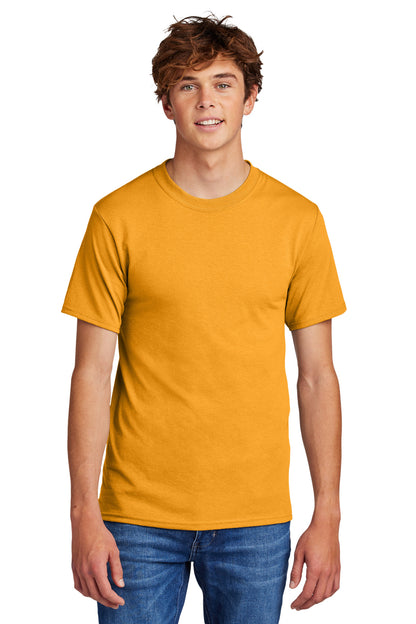 Port & Company Core Blend Tee.  PC55 Gold