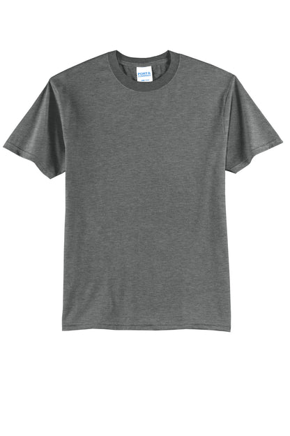 Port & Company Core Blend Tee.  PC55 Graphite Heather