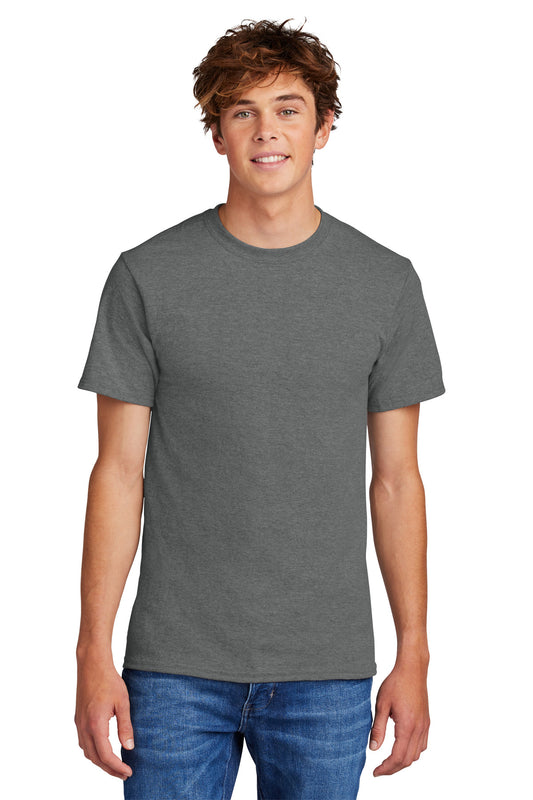 Port & Company Core Blend Tee.  PC55 Graphite Heather