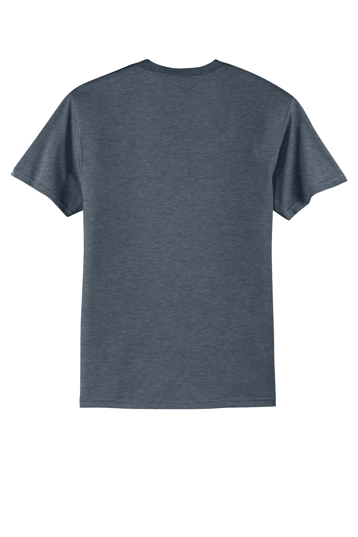Port & Company Core Blend Tee.  PC55 Heather Navy