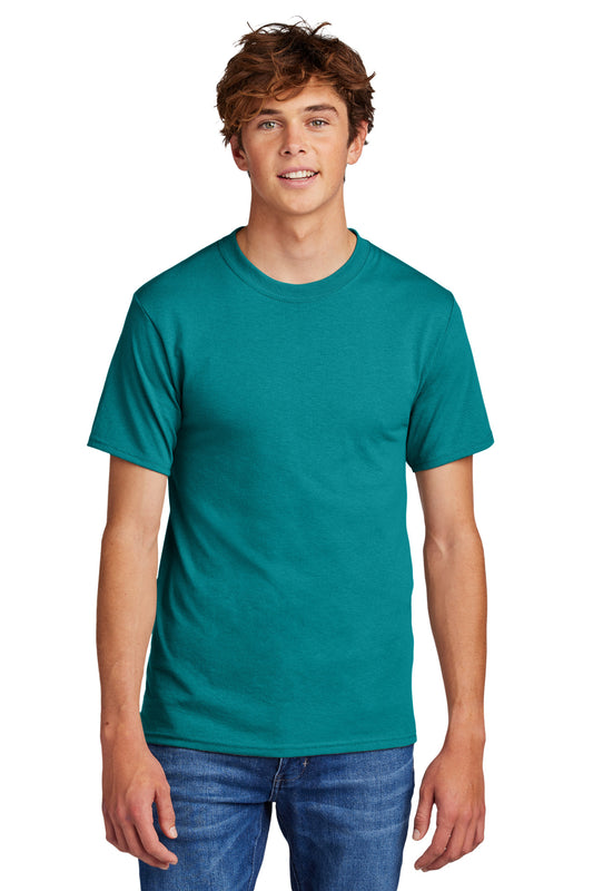 Port & Company Core Blend Tee.  PC55 Jade Green