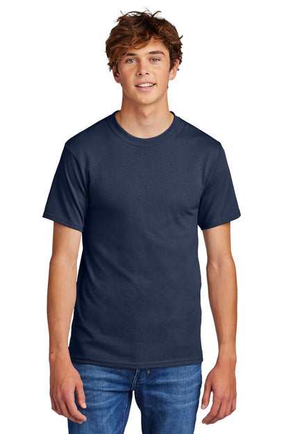 Port & Company Core Blend Tee.  PC55 Navy