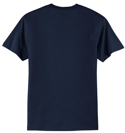 Port & Company Core Blend Tee.  PC55 Navy