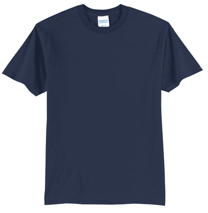 Port & Company Core Blend Tee.  PC55 Navy