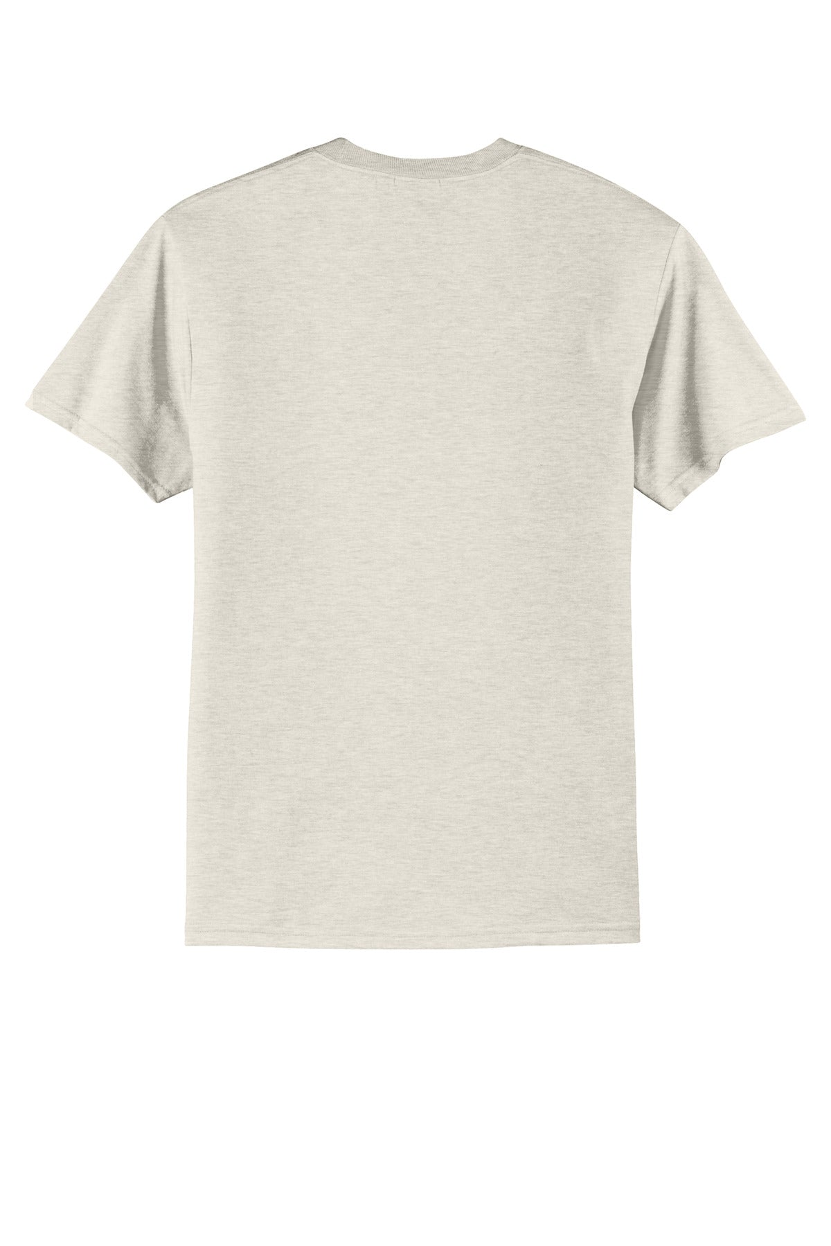 Port & Company Core Blend Tee.  PC55 Oatmeal Heather