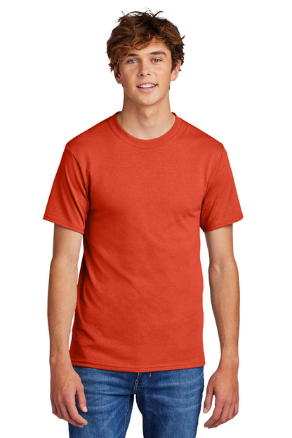 Port & Company Core Blend Tee.  PC55 Orange