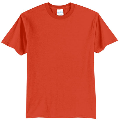 Port & Company Core Blend Tee.  PC55 Orange