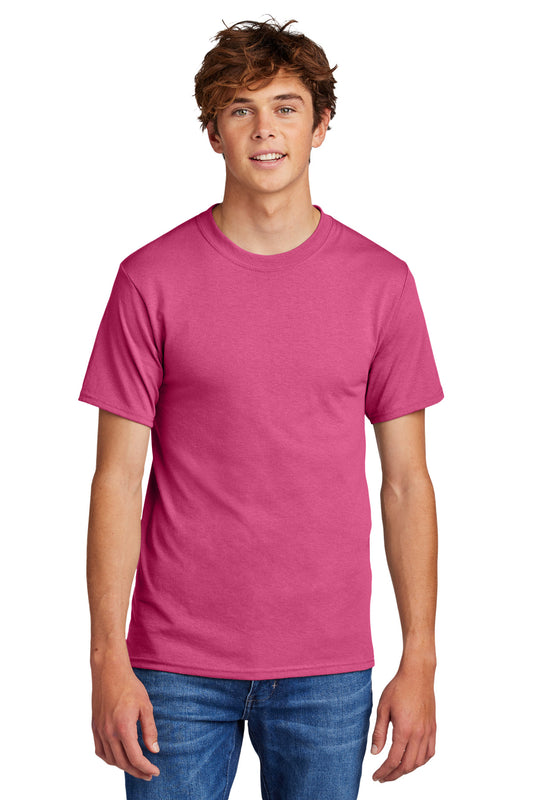 Port & Company Core Blend Tee.  PC55 Sangria