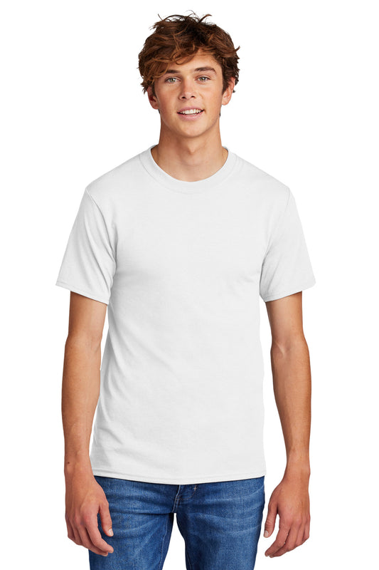 Port & Company Core Blend Tee.  PC55 White