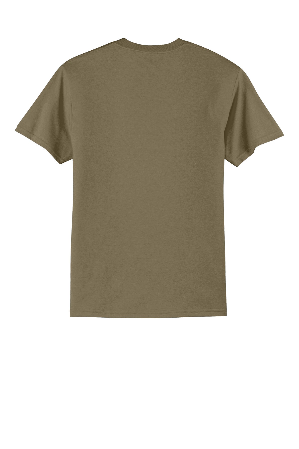 Port & Company Core Blend Tee.  PC55 Coyote Brown