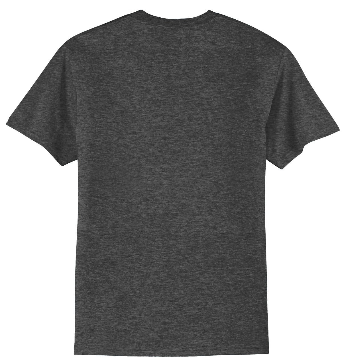 Port & Company Core Blend Tee.  PC55 Dark Heather Grey