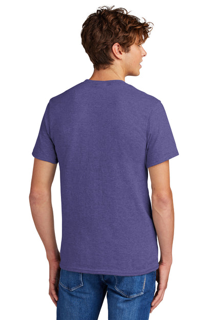 Port & Company Core Blend Tee.  PC55 Heather Purple