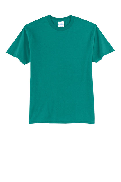 Port & Company Core Blend Tee.  PC55 Jade Green