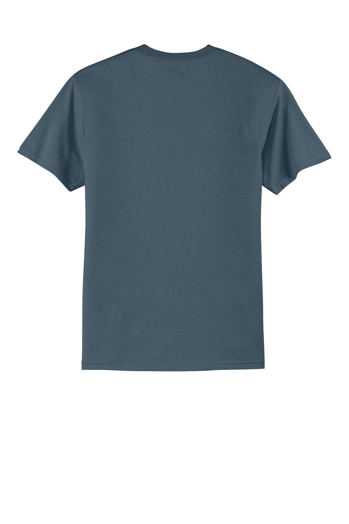 Port & Company Core Blend Tee.  PC55 Steel Blue