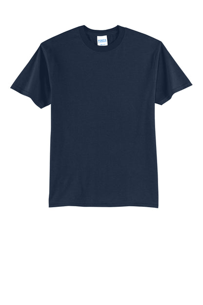 Port & Company Core Blend Tee.  PC55 True Navy