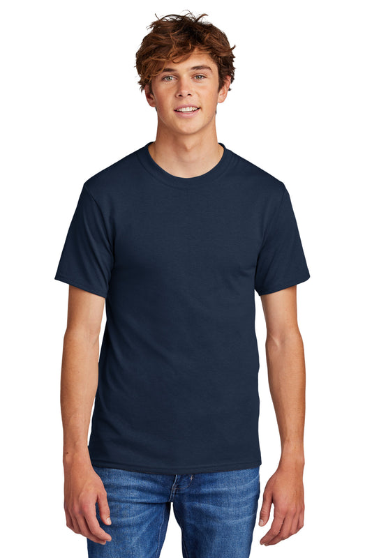 Port & Company Core Blend Tee.  PC55 True Navy