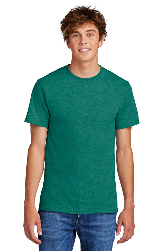 Port & Company Core Blend Tee.  PC55 Vintage Jade Green