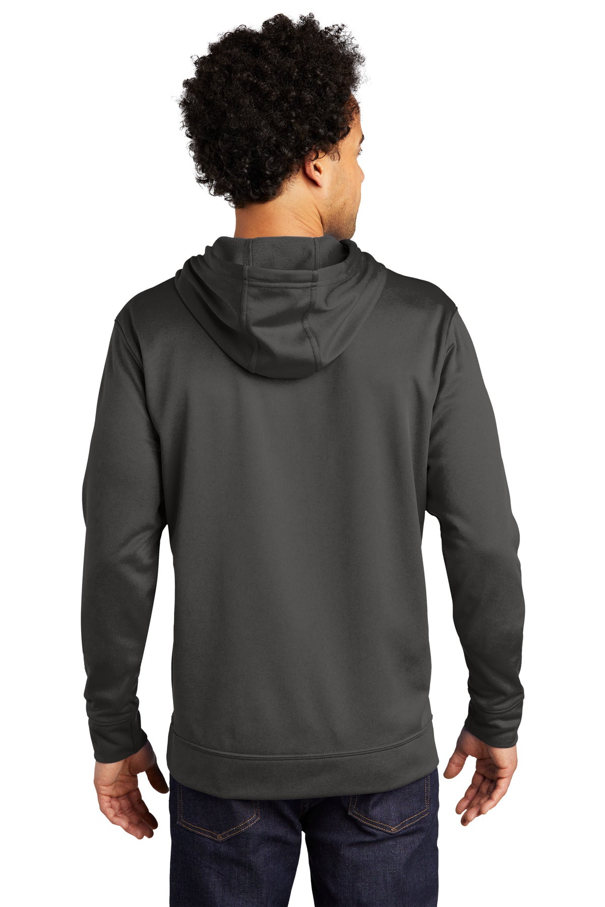 Port & Company Performance Fleece Pullover Hooded Sweatshirt. PC590H Charcoal