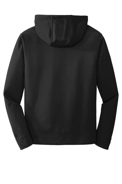 Port & Company Performance Fleece Pullover Hooded Sweatshirt. PC590H Jet Black