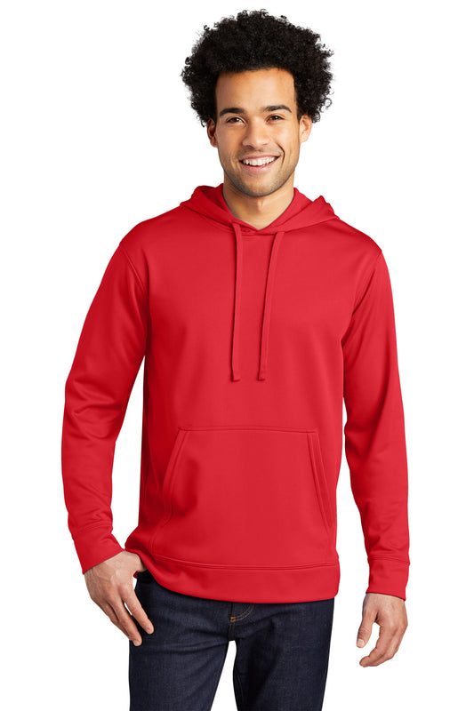 Port & Company Performance Fleece Pullover Hooded Sweatshirt. PC590H Red
