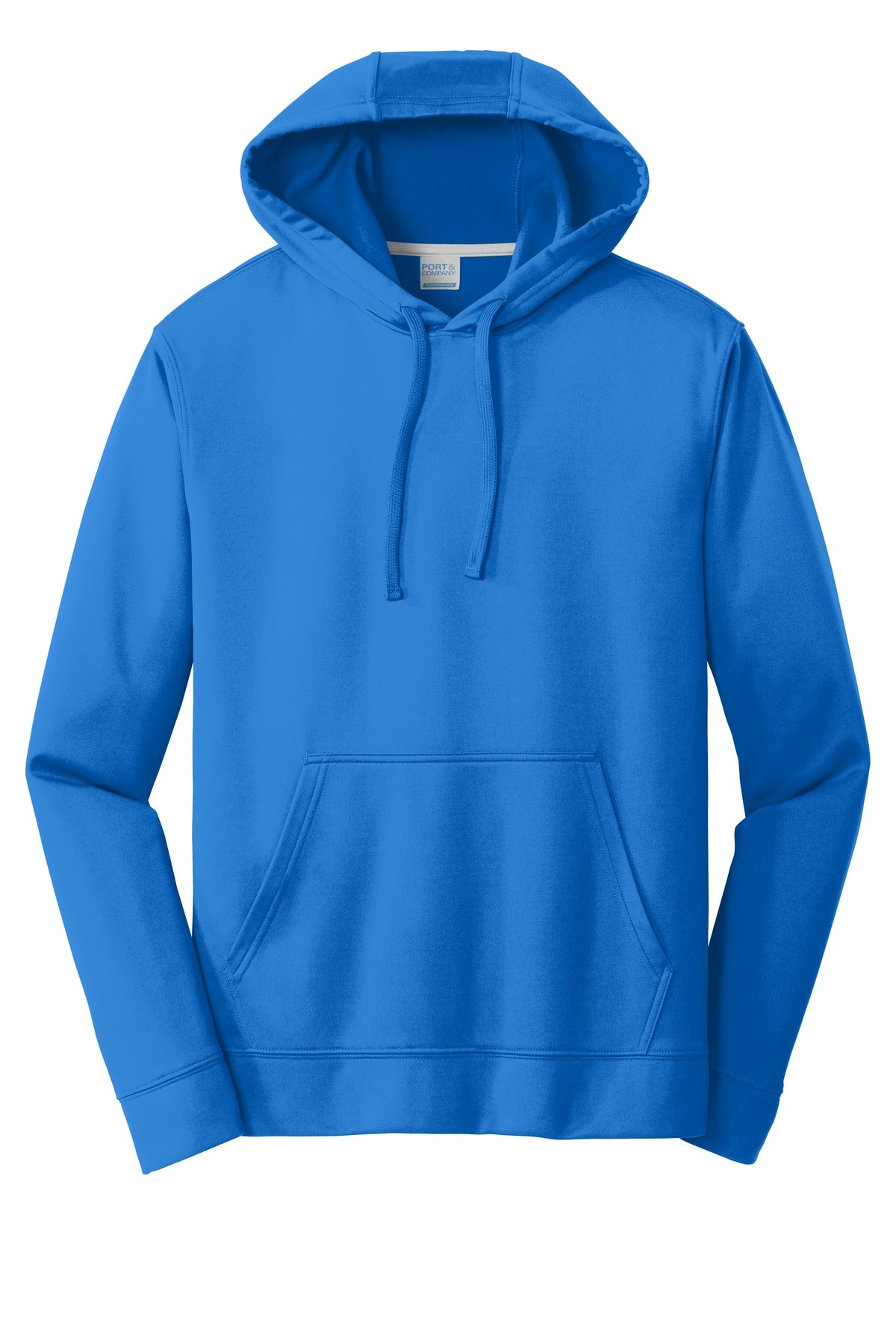 Port & Company Performance Fleece Pullover Hooded Sweatshirt. PC590H Royal