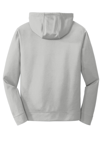 Port & Company Performance Fleece Pullover Hooded Sweatshirt. PC590H Silver