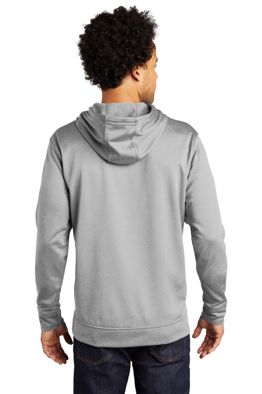 Port & Company Performance Fleece Pullover Hooded Sweatshirt. PC590H Silver