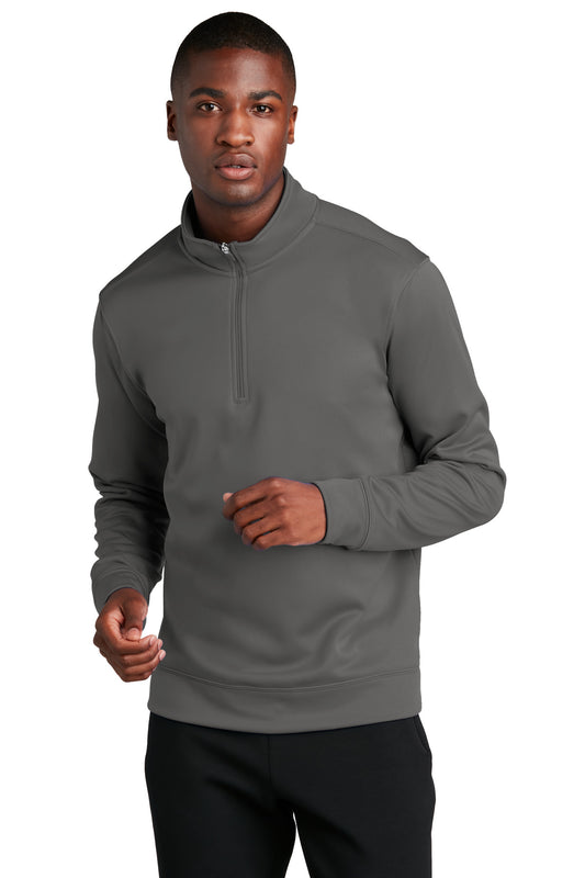 Port & CompanyPerformance Fleece 1/4-Zip Pullover Sweatshirt. PC590Q Charcoal