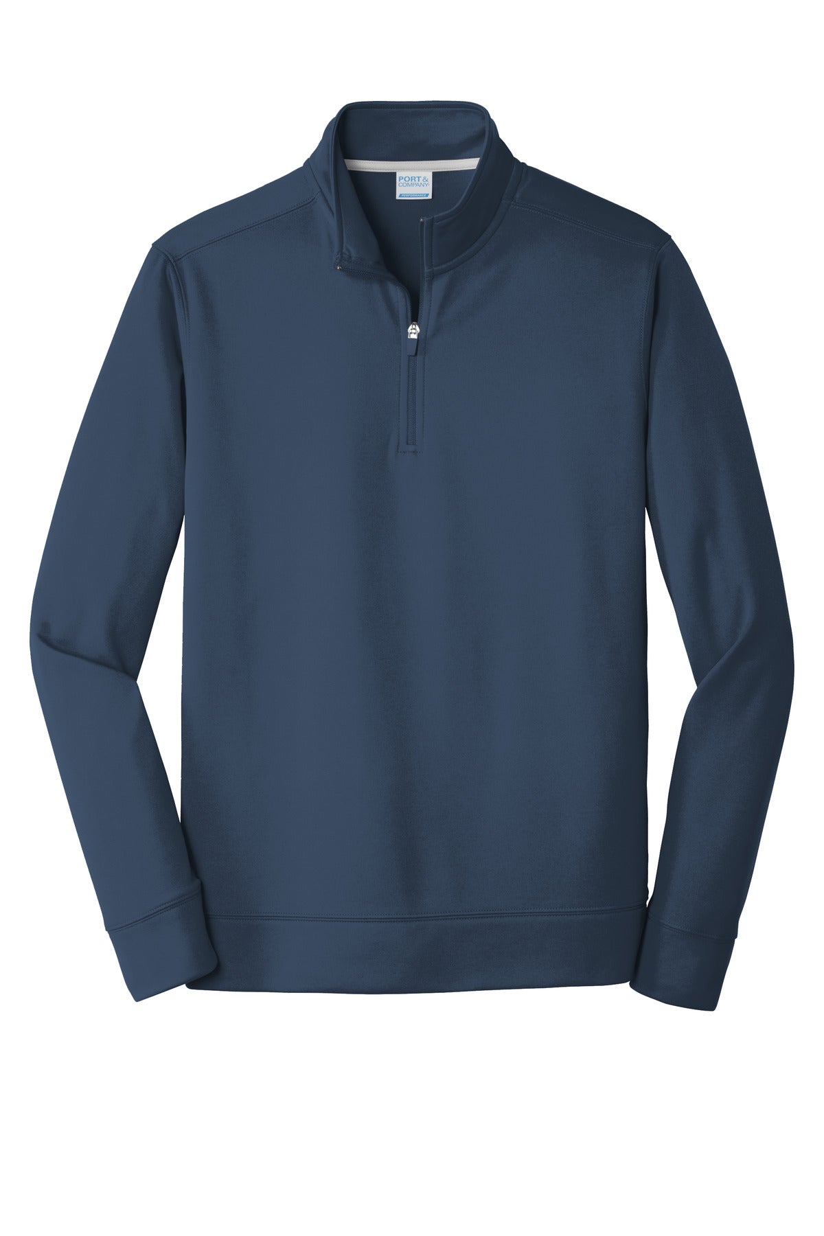 Port & CompanyPerformance Fleece 1/4-Zip Pullover Sweatshirt. PC590Q Deep Navy