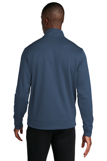 Port & CompanyPerformance Fleece 1/4-Zip Pullover Sweatshirt. PC590Q Deep Navy
