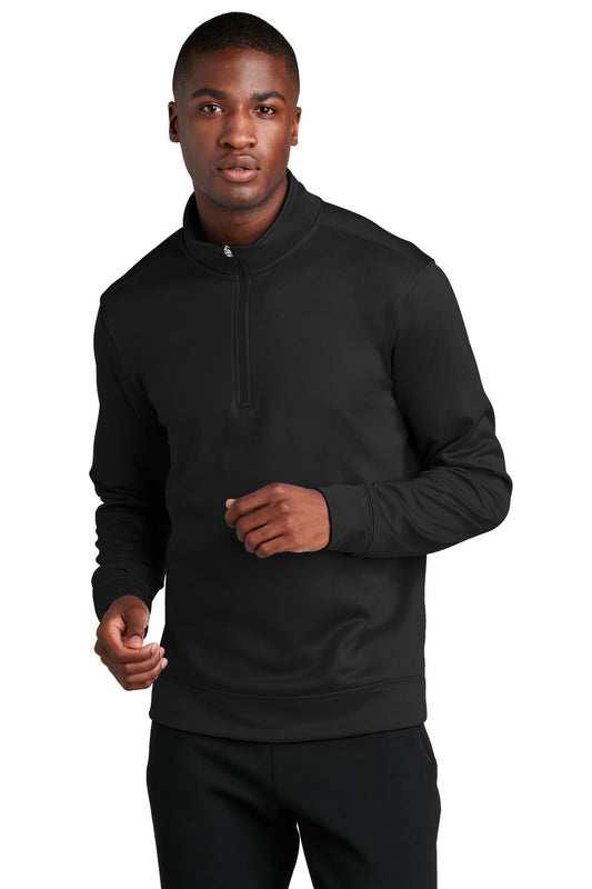 Port & CompanyPerformance Fleece 1/4-Zip Pullover Sweatshirt. PC590Q Jet Black