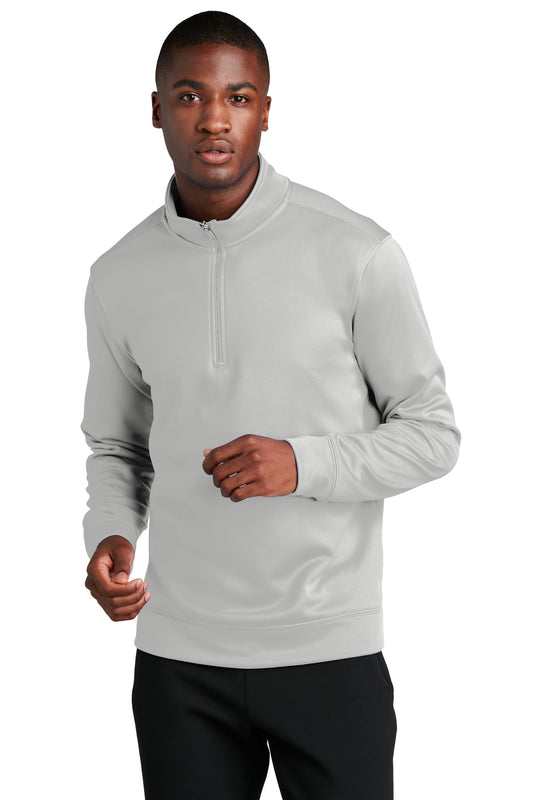 Port & CompanyPerformance Fleece 1/4-Zip Pullover Sweatshirt. PC590Q Silver
